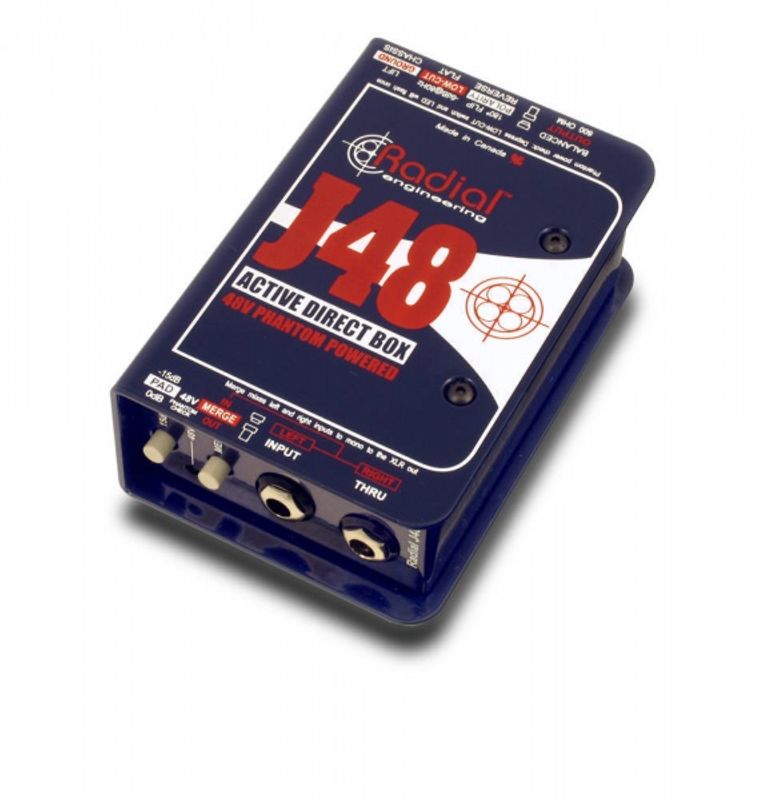 Radial J48 Active DI, Direct Box