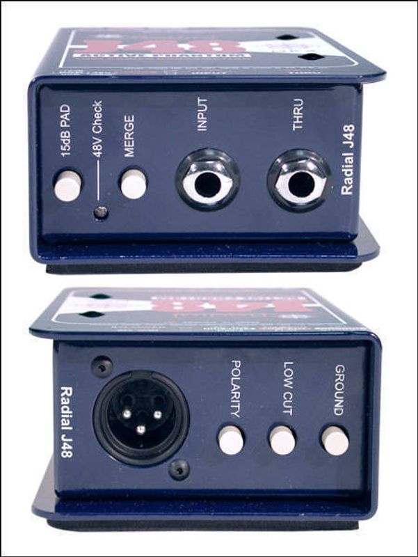 Radial J48 Active DI, Direct Box