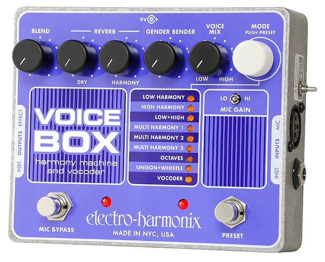 Hovedbilde Electro Harmonix VOICE BOX, Harmony og Vocoder maskin