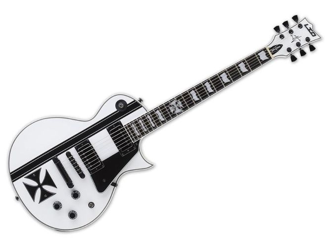 Hovedbilde ESP LTD Iron Cross, James Hetfield - Snow White