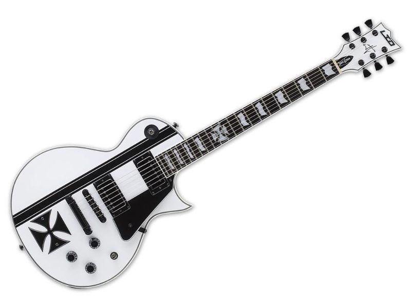 ESP LTD Iron Cross, James Hetfield - Snow White
