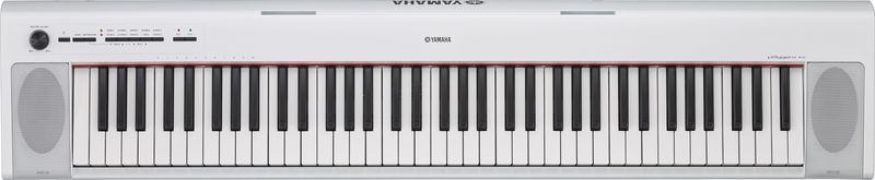 Yamaha NP32WH Piaggero, 76 tangenter, White
