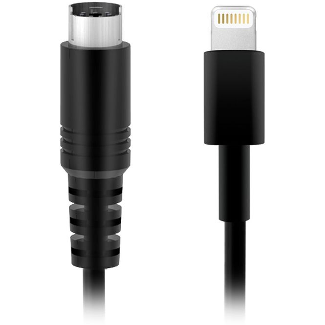 Hovedbilde IK Multimedia IK Lightning til Mini-DIN kabel (70 cm)