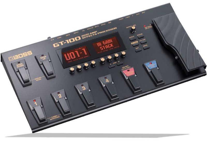 Boss GT-100 Amp Effects Processor