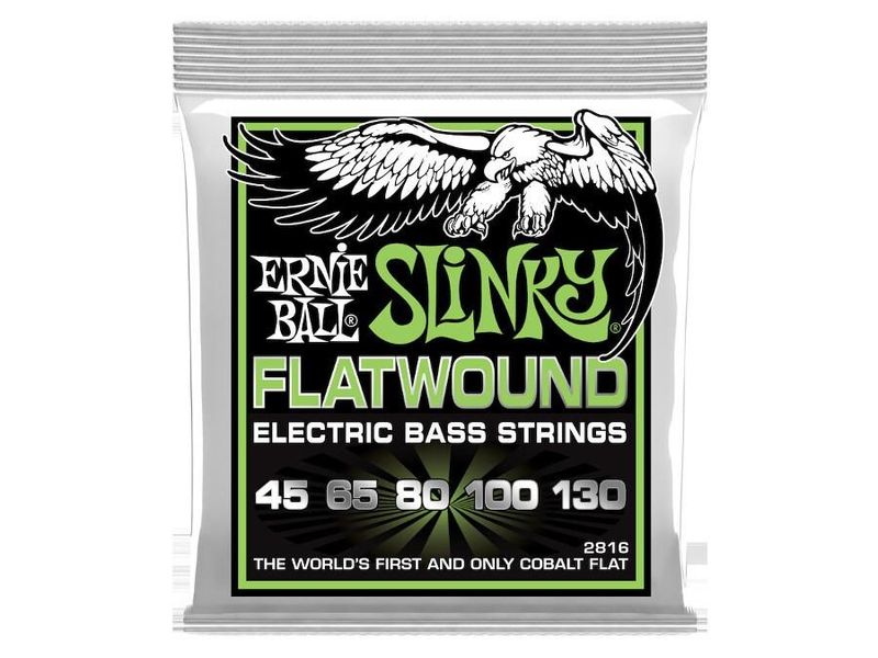 Ernie Ball Slinky Flatwound Bass 5 45-130