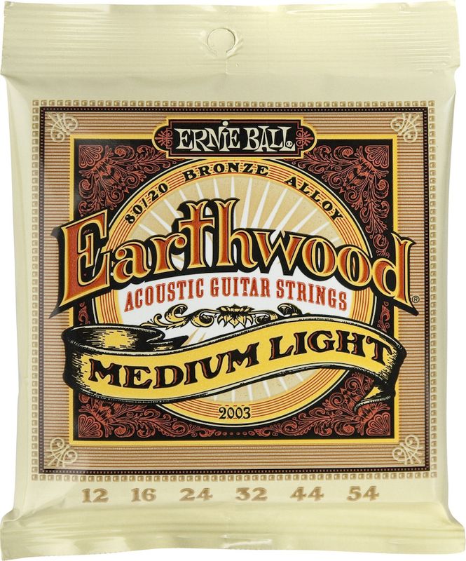 Ernie Ball EB-2003 Earthwood Bronze Medium Light 12-54.