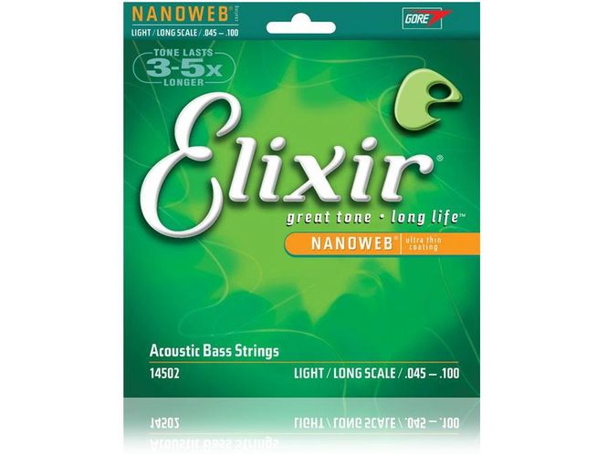 Hovedbilde Elixir 14087 Electric Bass Nickel Plated Steel Extra Long Scale NANOWEB 045-105
