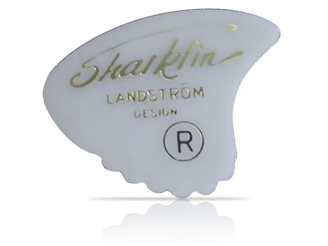 Hovedbilde Sharkfin Goldprint White - Stykkvis