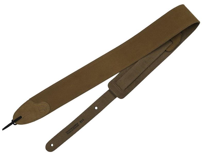Fender F Suede Electric Guitar Strap - Tan