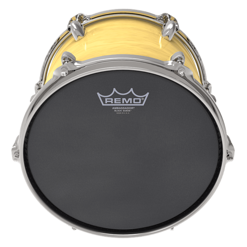 Remo BX-0814-10 Batter, Emperor® X, Black Suede, 14