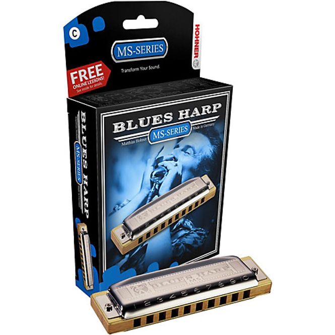 Hovedbilde Hohner Blues Harp Munnspill, Bb-dur
