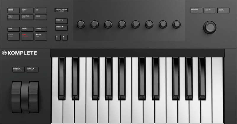 Native Instruments Komplete Kontrol A25, USB/MIDI kontroller