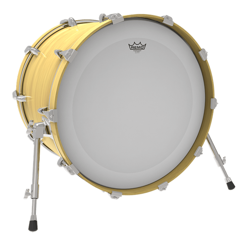 Remo P3-1224-C1-DM Bass, Powerstroke® P3, Smooth White, 24