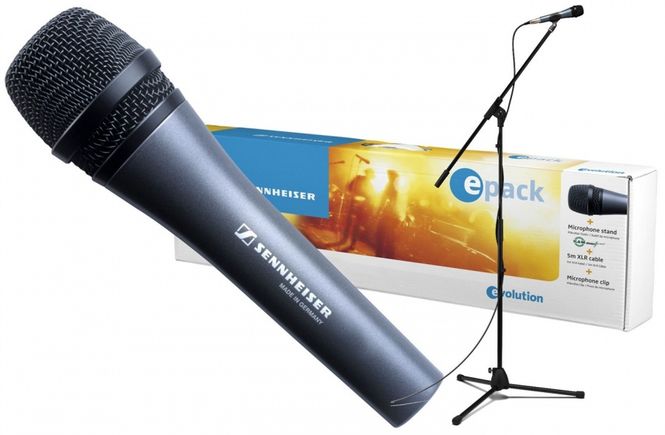 Hovedbilde Sennheiser E-PACK e835 Mikrofonpakke m/stativ og kabel