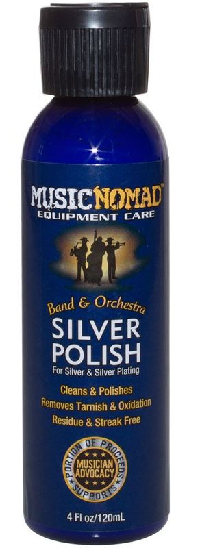 Music Nomad Silver Polish for Silver and Silver Plating