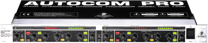Hovedbilde Behringer Autocom Pro MDX1400, 2-Channel Expander / Gate / Compressor / ...