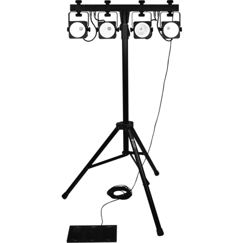 PROLIGHTS LUMI4COB Komplett Lyspakke, 4 x 17W LED