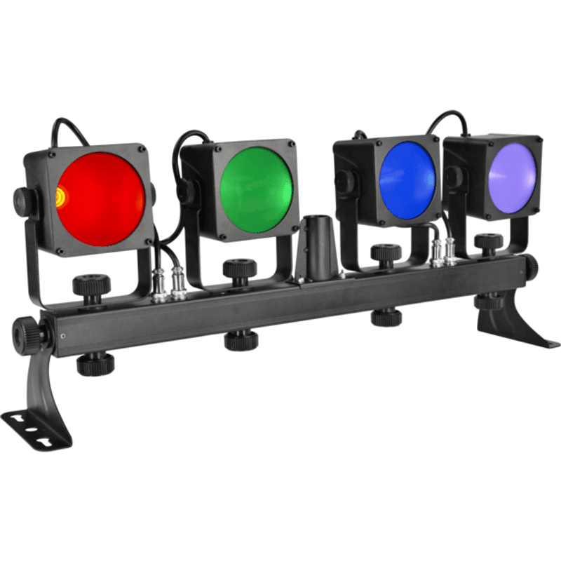 PROLIGHTS LUMI4COB Komplett Lyspakke, 4 x 17W LED