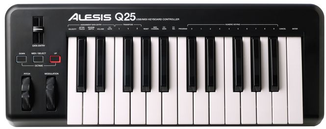 Hovedbilde Alesis Q-25 USB MIDI-kontroller