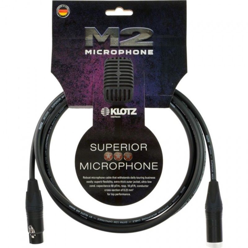 Klotz mik.kabel XLR/XLR 5 m