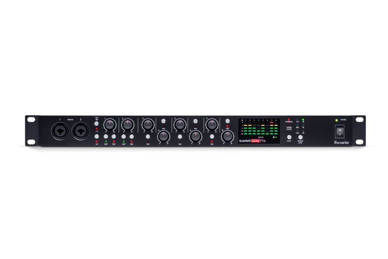 Focusrite Scarlett Octopre, 8 X Mik/Linje med ADAT