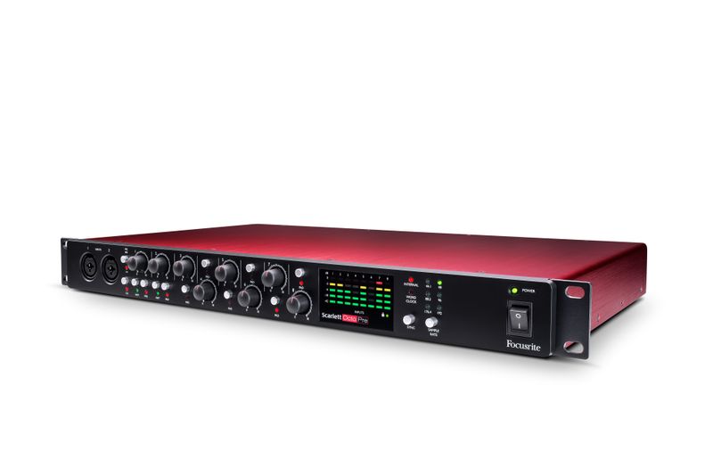 Focusrite Scarlett Octopre, 8 X Mik/Linje med ADAT