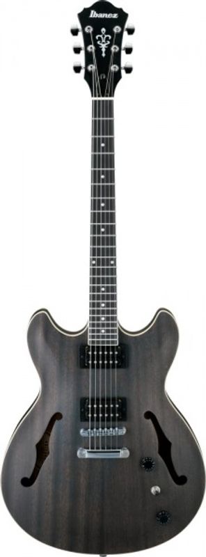 Ibanez AS53-TKF, Transparent Black Flat