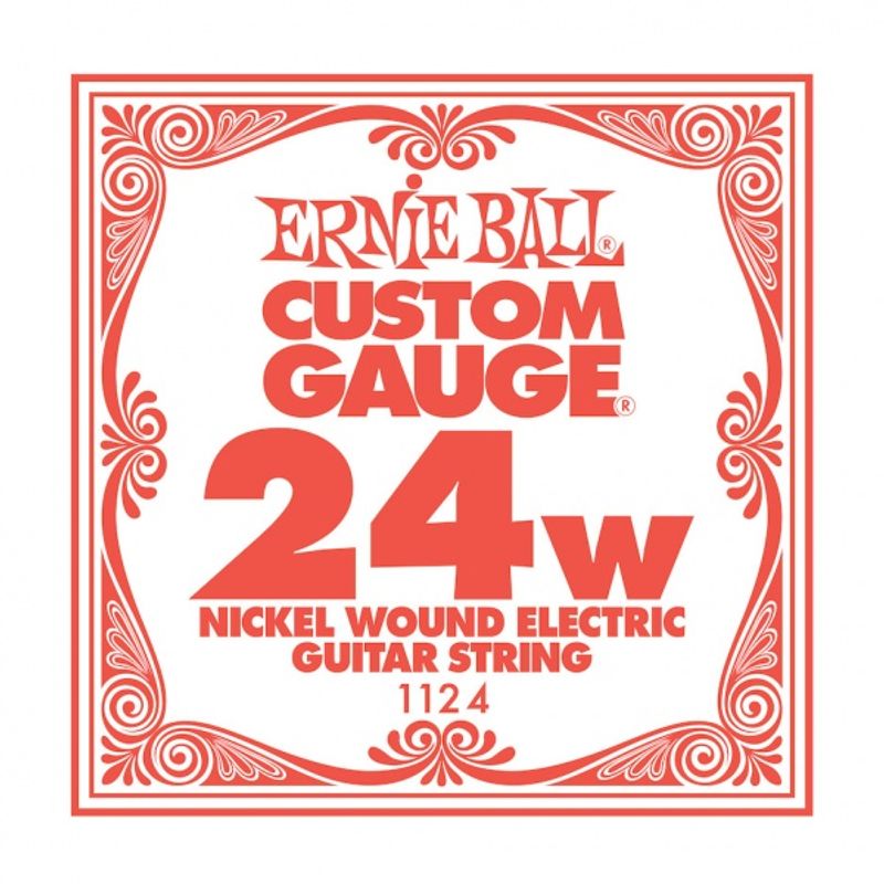 Ernie Ball EB-1124, løs streng, wound, til el-gitar .024w