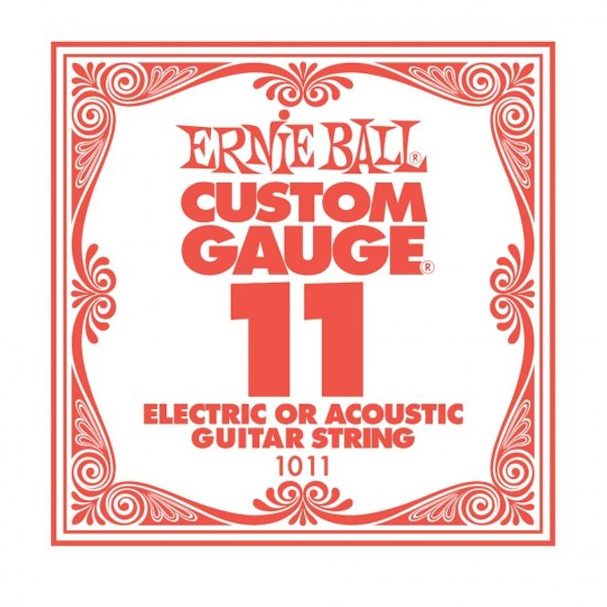 Hovedbilde Ernie Ball EB-1011 Plain steel string, løs streng .011