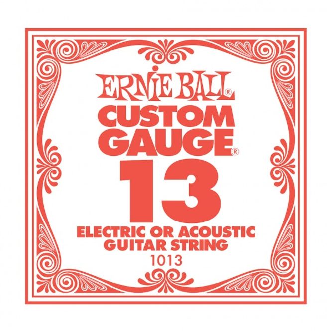Hovedbilde Ernie Ball EB-1013 Plain steel string, løs streng .013