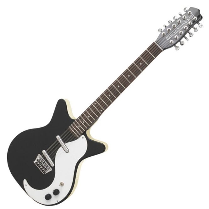 Hovedbilde Danelectro Double Cut. 12-string Guitar, Black