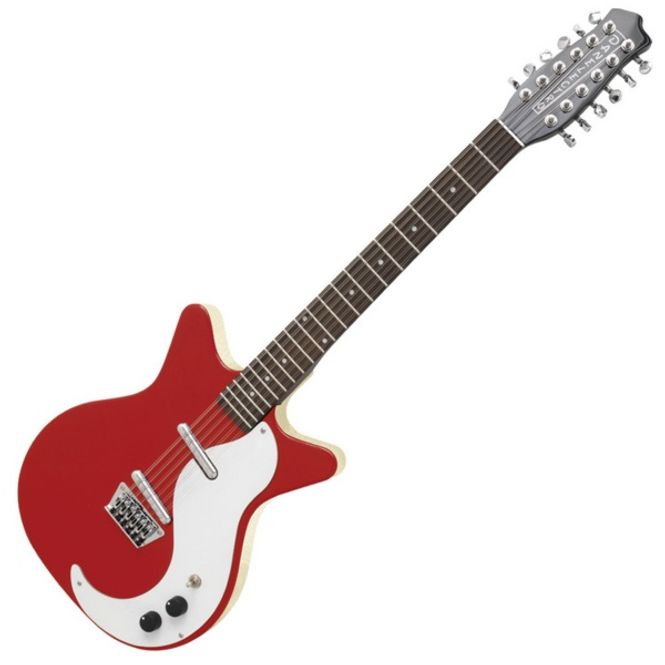 Hovedbilde Danelectro Double Cut. 12-string Guitar Red