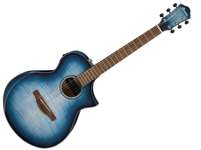 Hovedbilde Ibanez AEWC400-IBB, Transparent Indigo Blue Burst High Gloss