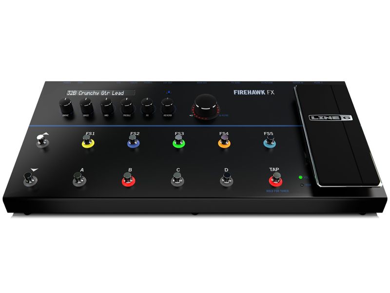 Line 6 Firehawk FX gitarprosessor, brett