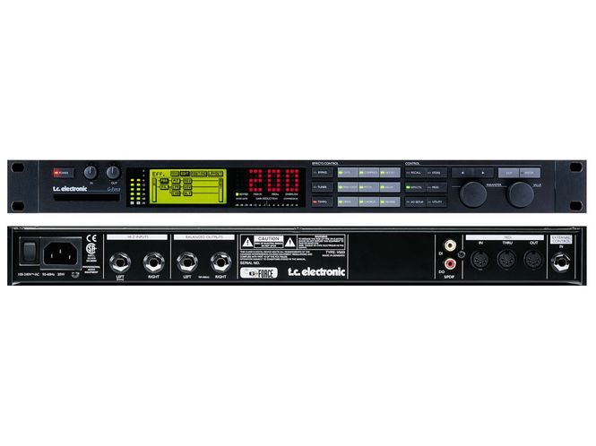 Hovedbilde TC Electronic G-Force Multi Effektprosessor for Gitar (BRUKT)