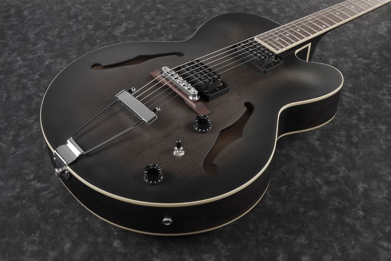 Ibanez Artcore AF55-TKF Hollow Body, Tobacco Black Flat