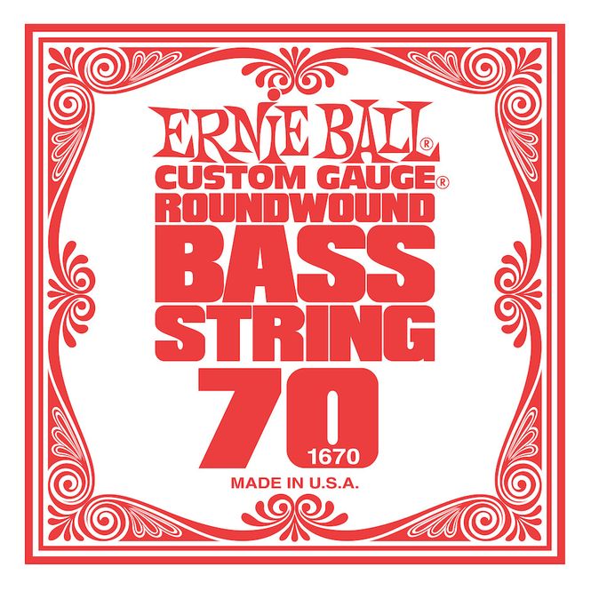 Hovedbilde Ernie Ball EB-1670 løs bass streng, 070w