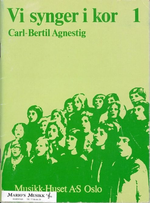 Hovedbilde Agnestig, Carl-Bertil: VI SYNGER I KOR 1