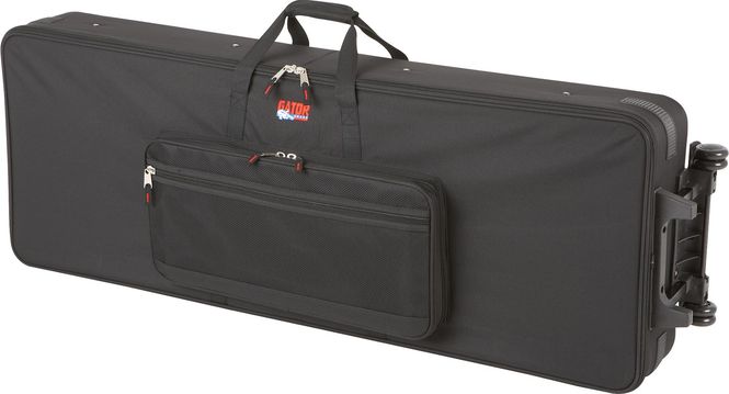 Hovedbilde Gator GK61, 61 tangenter semihard keyboard koffert m/hjul