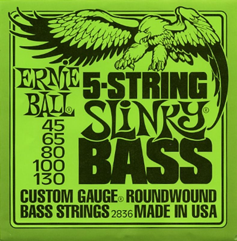 Ernie Ball EB-2836 Regular Slinky Bass 5 Roundwound