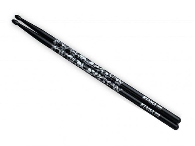Hovedbilde Tama 5B-S-BS Sticks Of Doom Trommestikker (Black/Silver)
